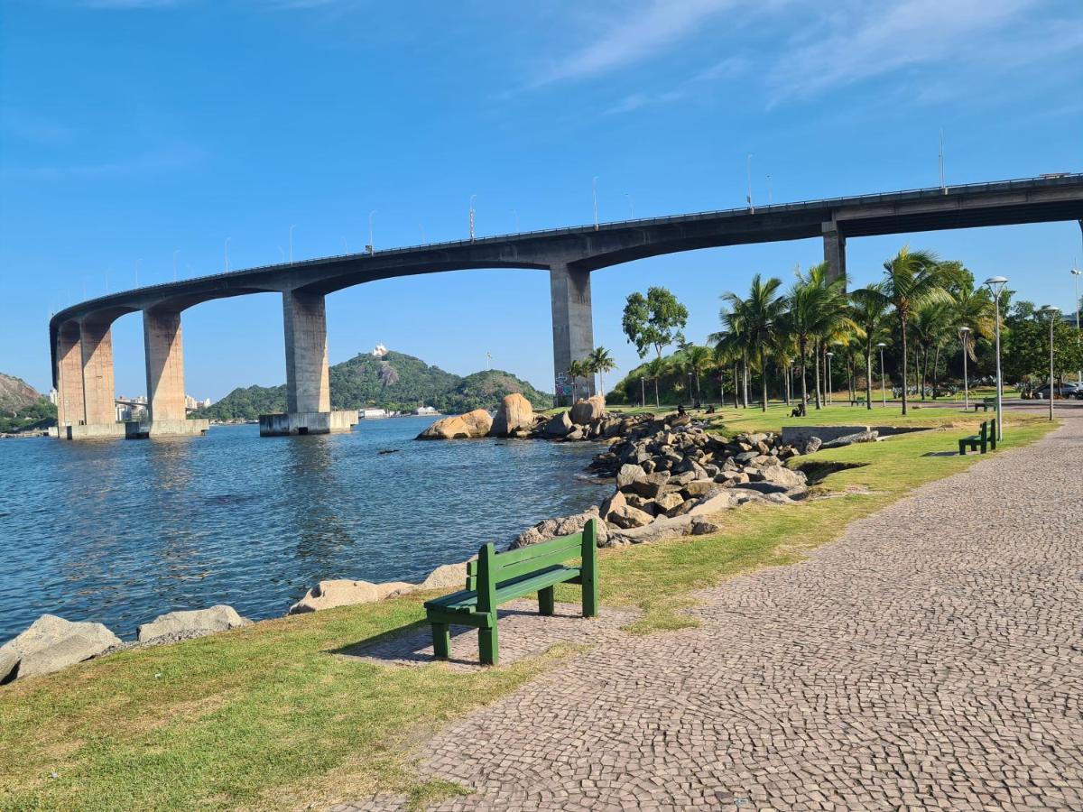 Flat Pasargada 712, Free Bikes, Pe Na Praia Vila Velha  Dış mekan fotoğraf