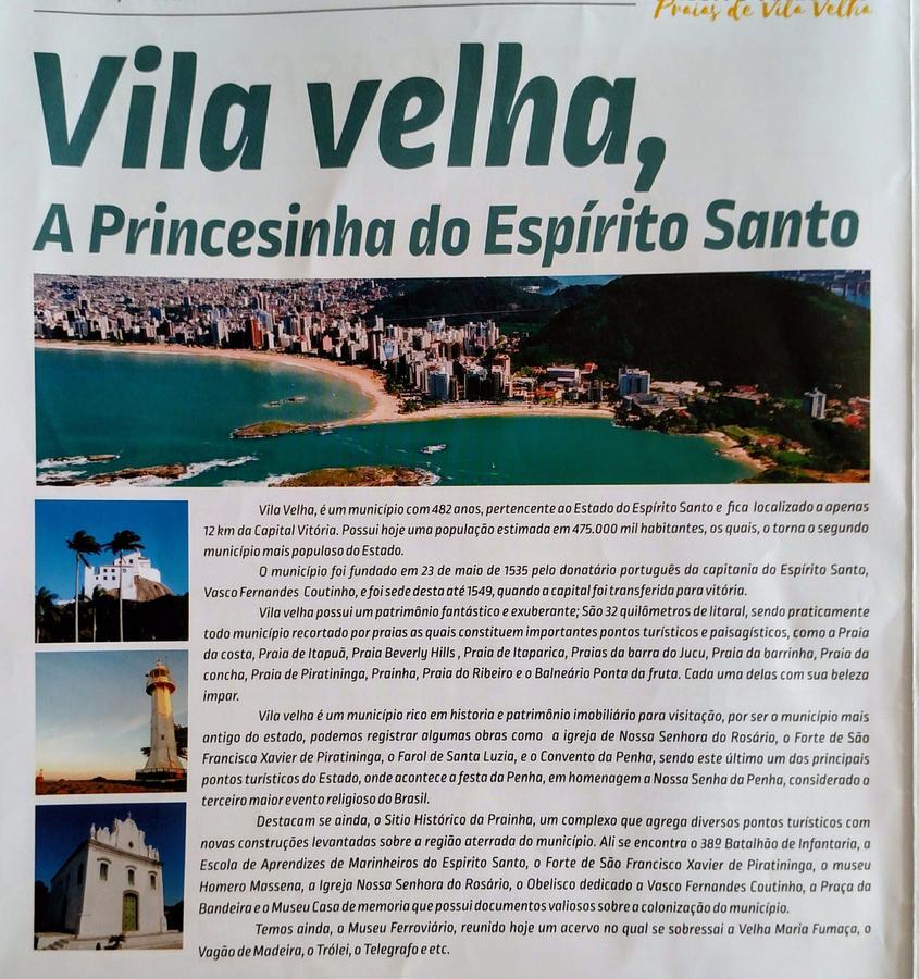Flat Pasargada 712, Free Bikes, Pe Na Praia Vila Velha  Dış mekan fotoğraf